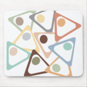 Pastel Triangle Mousepad (Vorne)