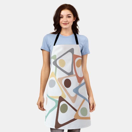 Pastel Triangle Schürze (Getragen)