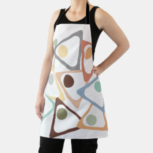 Pastel Triangle Schürze
