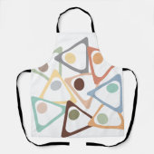 Pastel Triangle Schürze (Vorderseite)