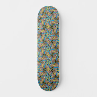 Pastel Tribal Handgezeichnetes Muster Skateboard