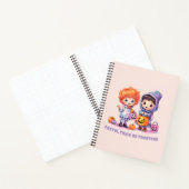 Pastel Trick oder Treaters Notizblock (Innenseite)