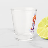 Pastel Trick oder Treaters Schnapsglas (Links)