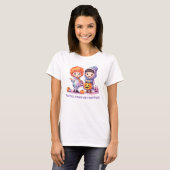 Pastel Trick oder Treaters T-Shirt (Vorne ganz)