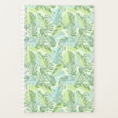 Pastel Tropical Palm Blätter Planer (Vorderseite)