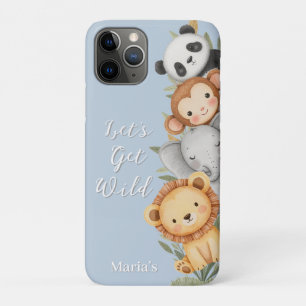 Pastel Tropical Wild One Jungle Safari Tiere Case-Mate iPhone Hülle