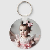 Pastel Tropical Wild One Jungle Safari Tiere Schlüsselanhänger (Rückseite)