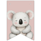 Pastel Tropical Wild One Jungle Safari Tiere Wimpelkette (Zweite Fahne)