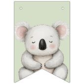 Pastel Tropical Wild One Jungle Safari Tiere Wimpelkette (Zweite Fahne)