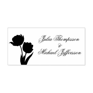 Pastel Tulip Wedding Suite Elegante Typografie Permastempel