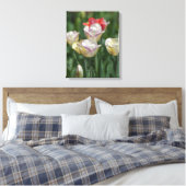 Pastel Tulips Leinwanddruck (Insitu (Schlafzimmer))