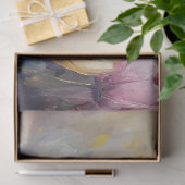 Pastel Tulips und ein Honey Bee Decoupage Seidenpapier (Geschenk)