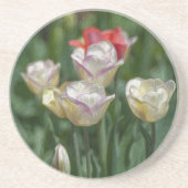 Pastel Tulips Untersetzer (Vorne)