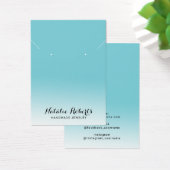 Pastel Turquoise Juwelier Erringt Nekklace Display (Schreibtisch)