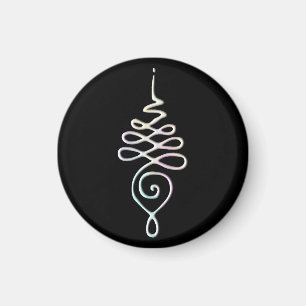 Pastel Unalome Magnet