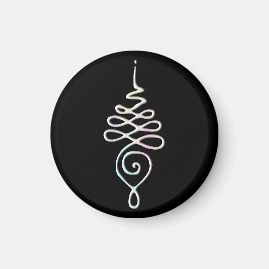 Pastel Unalome Magnet (Vorne)