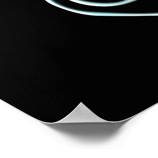 Pastel Unalome Poster (Ecke)