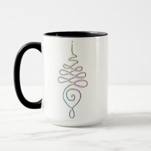 Pastel Unalome  Tasse