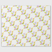 Pastel Unicorn auf dem Cob Geschenkpapier (Flach)