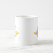 Pastel Unicorn auf dem Cob Kaffeetasse (Mittel)