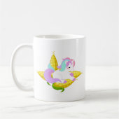 Pastel Unicorn auf dem Cob Kaffeetasse (Links)