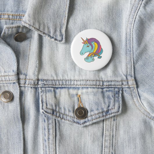 Pastel Unicorn Button (Beispiel)