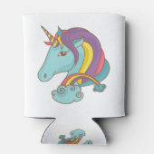 Pastel Unicorn Dosenkühler (Rückseite)