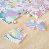Pastel Unicorn Jigsaw Puzzle (Seite)