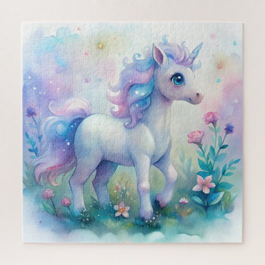 Pastel Unicorn Magical Puzzle (Vertikal)