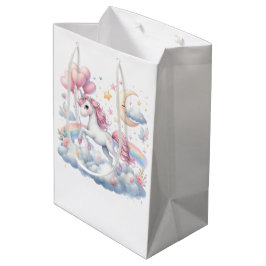 Pastel Unicorn Mittlere Geschenktüte