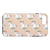 Pastel Unicorn Muster Case-Mate iPhone Hülle (Rückseite (Horizontal))