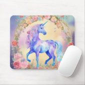 Pastel Unicorn Mystique Mousepad (Mit Mouse)
