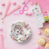 Pastel Unicorn Pappteller (Party)