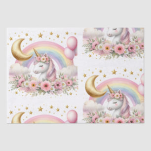 Pastel Unicorn Seidenpapier