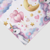 Pastel Unicorn Seidenpapier (Detail)