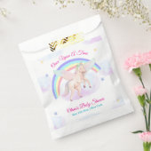 Pastel Unicorn Star Rainbow Fairytale Baby Shower  Geschenktütchen (Versiegelt)