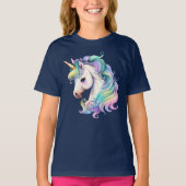 Pastel Unicorn T-Shirt (Vorderseite)