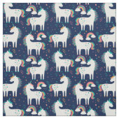 Pastel Unicorns & Rainbows Stoff (Muster)