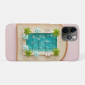 Pastel Vaporwave Pool Toast Case-Mate iPhone Hülle (Rückseite (Horizontal))