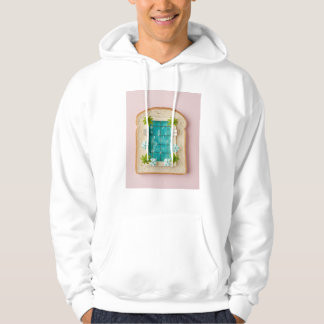 Pastel Vaporwave Pool Toast Hoodie