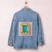 Pastel Vaporwave Pool Toast Jeansjacke (Hangar)