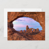 Pastel View Postkarte (Vorne/Hinten)