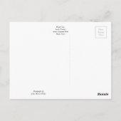 Pastel View Postkarte (Rückseite)