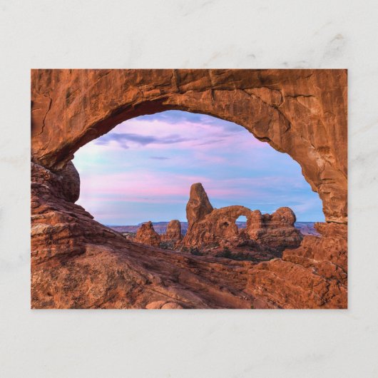 Pastel View Postkarte (Vorderseite)