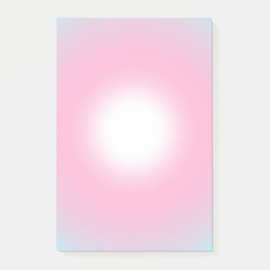 Pastel Vignette Post-it Klebezettel (Vorderseite)