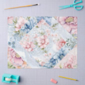 Pastel Viktorianisch Florals & Lace Layers Decoupa Seidenpapier (Basteln)