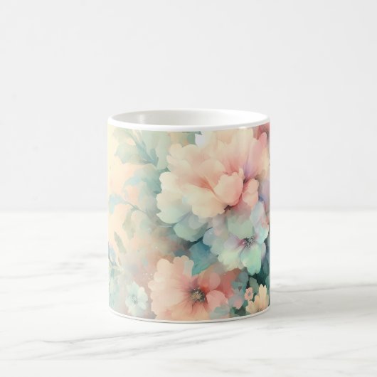 Pastel Vintages Rose Kaffeetasse (Mittel)