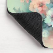 Pastel Vintages Roses Mousepad (Ecke)