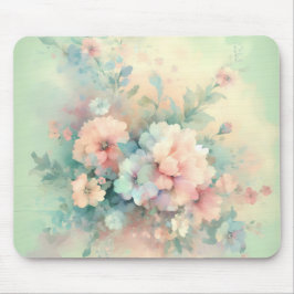 Pastel Vintages Roses   Mousepad