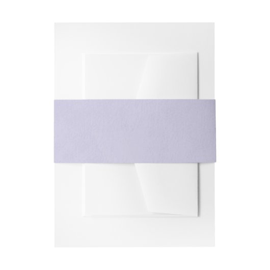 Pastel Violet Einladungsbanderole (Vorderseite Beispiel)